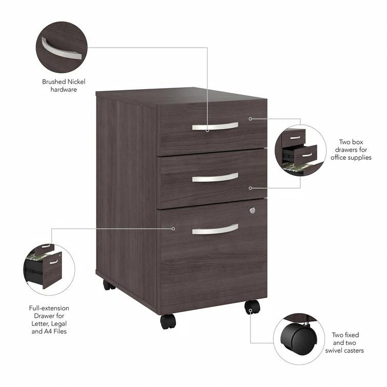 Studio A 2 Writing Desk Office Set