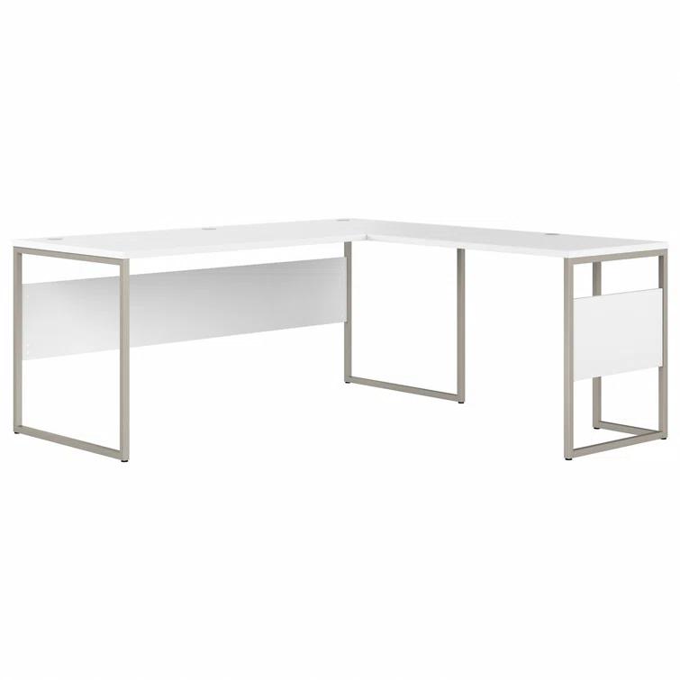 Hybrid L-Shaped Computer Desk Office Set