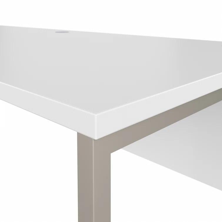 Hybrid L-Shaped Computer Desk Office Set