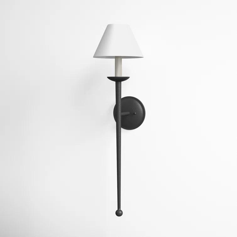 Lovato Single Light Iron Dimmable Wallchiere