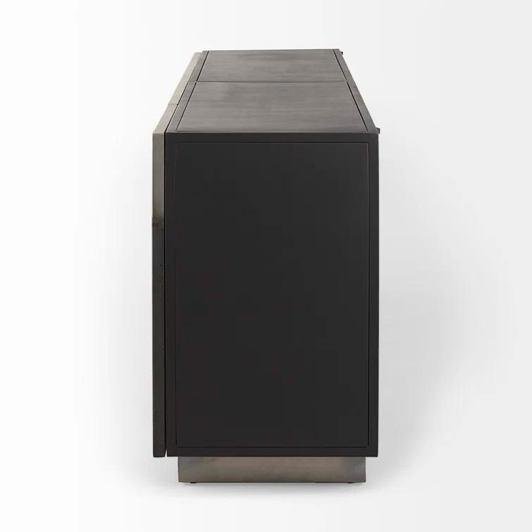 Roxdale 82" Acid Wash Iron Industrial Sideboard