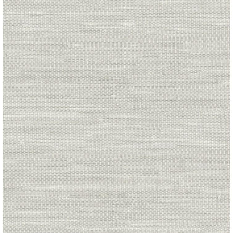 18 ft x 20.5 in x 0.025 in Grasscloth Peel and Stick Wallpaper Roll