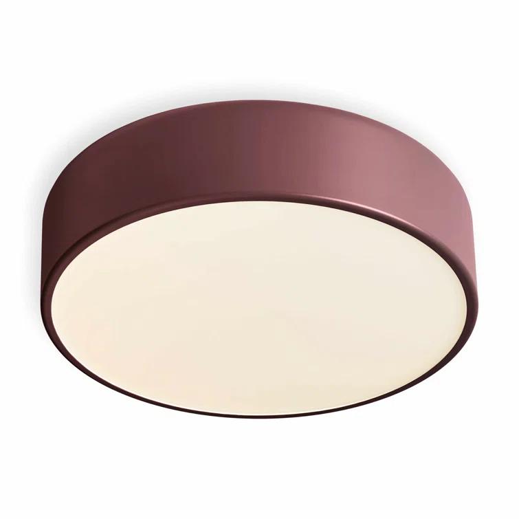 Bobber Glass LED Flush Mount