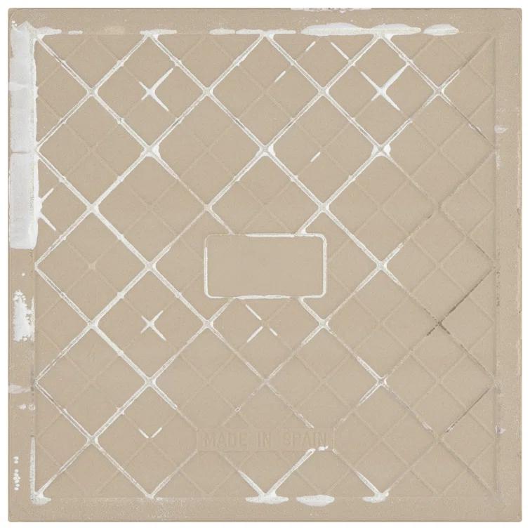 Merola Tile Compass Star 8" x 8" Porcelain Stone Look Wall & Floor Tile