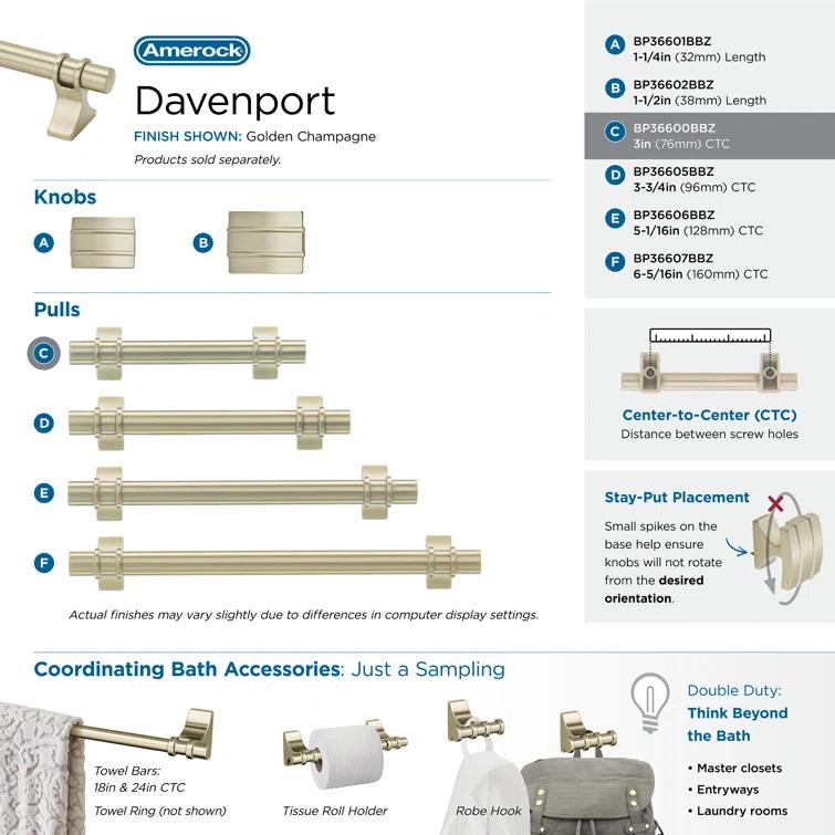 Davenport Bar Pull