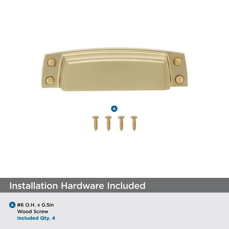Highland Ridge 3 1/2" Center to Center Cup/Bin Pull