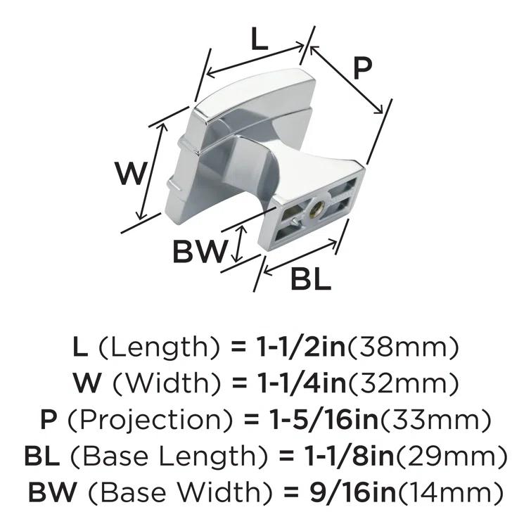 Davenport Rectangle Knob