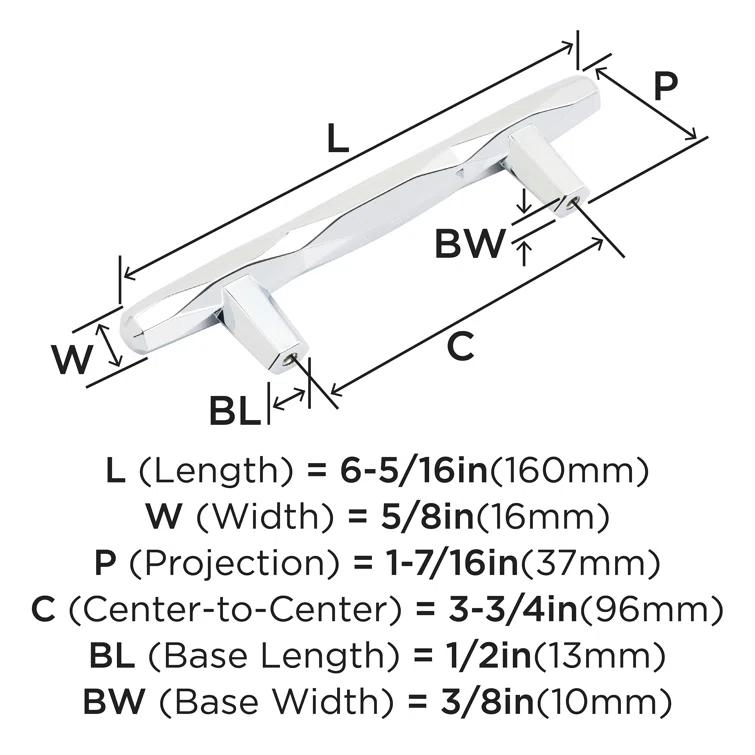 St. Vincent 6 5/16" Center to Center Bar Pull