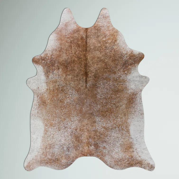 Albury Animal Print Brown Area Rug