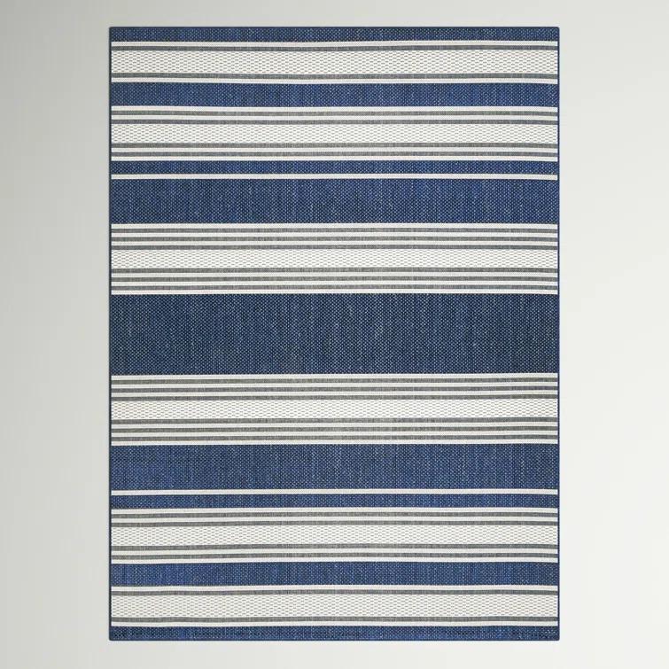 Romy Striped Indoor/Outdoor Area Rug
