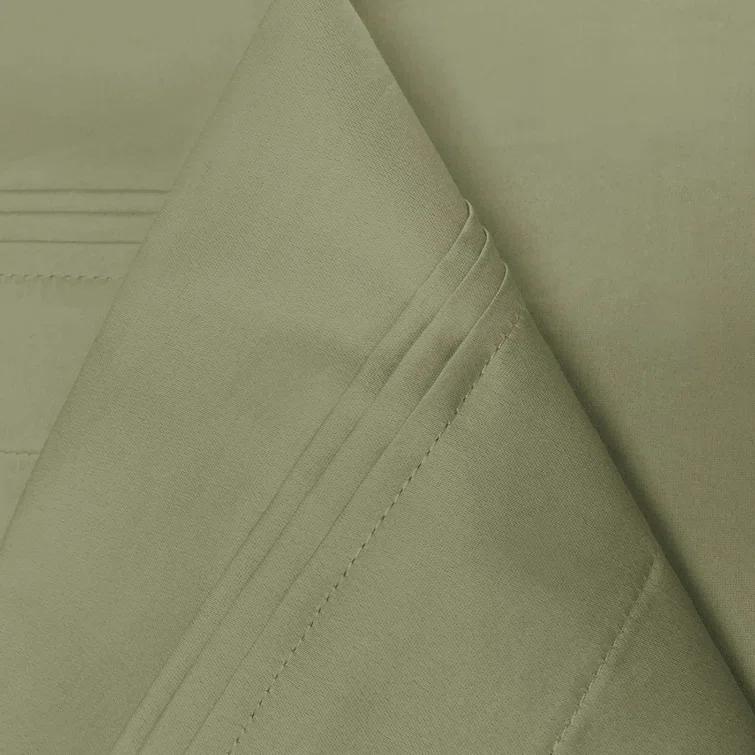 Superior Egyptian Cotton Deep Pocket Solid Luxury 1500 Thread Count Sheet Set