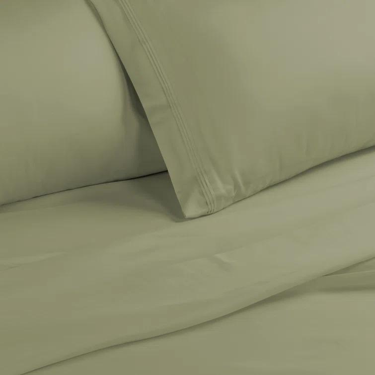 Superior Egyptian Cotton Deep Pocket Solid Luxury 1500 Thread Count Sheet Set