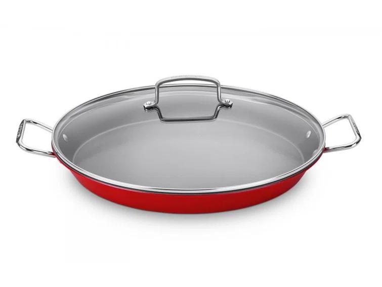 Cuisinart Cuisinart Non-Stick Stainless Steel Paella Pan with Lid