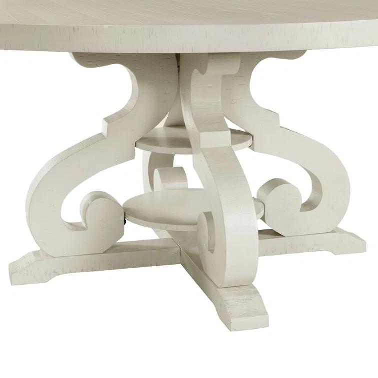 Anosha Round Solid Wood Dining Table