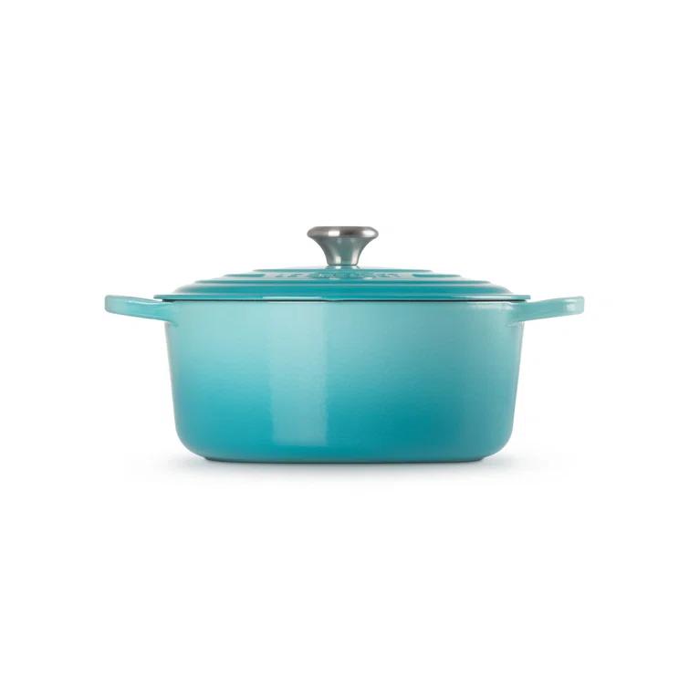 Le Creuset ® Signature 7.25-Qt. Caribbean Blue Enameled Cast Iron Dutch Oven