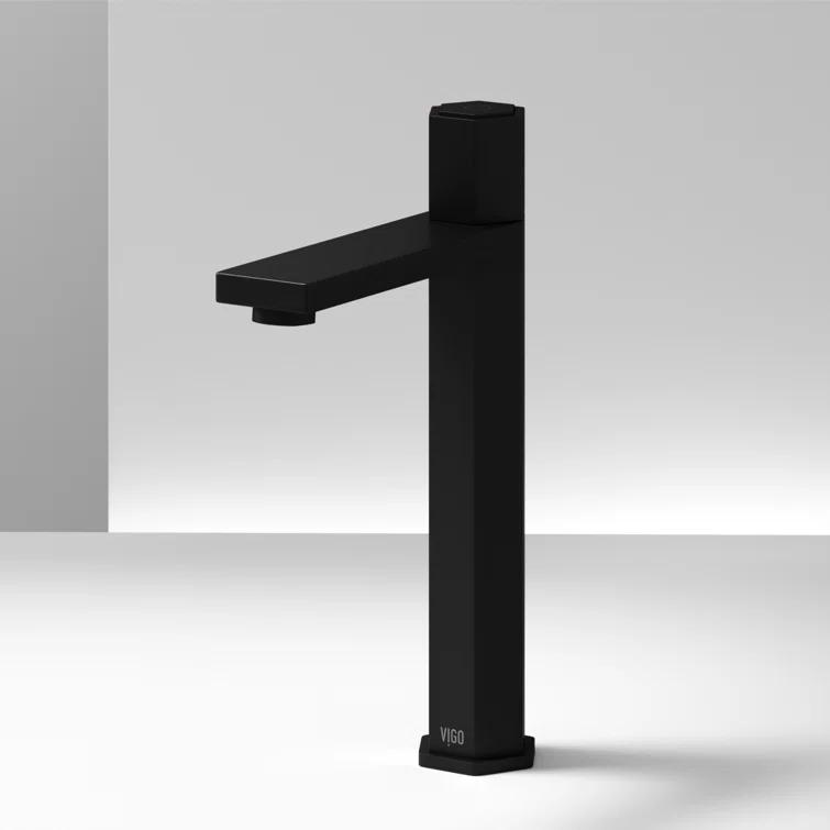 Nova 10" H Single Handle Vessel Sink Bathroom Faucet