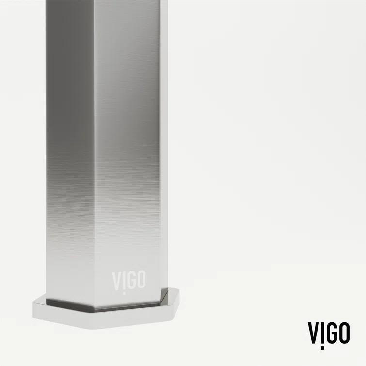 Nova 8" H Single Handle Single Hole Bathroom Faucet