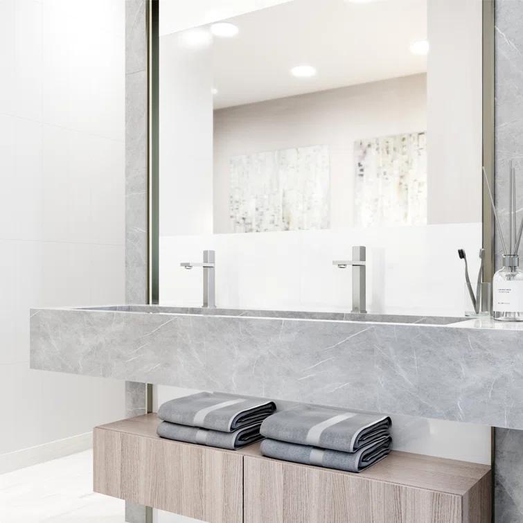 Nova 8" H Single Handle Single Hole Bathroom Faucet