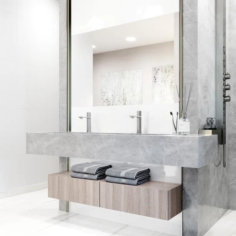 Nova 8" H Single Handle Single Hole Bathroom Faucet