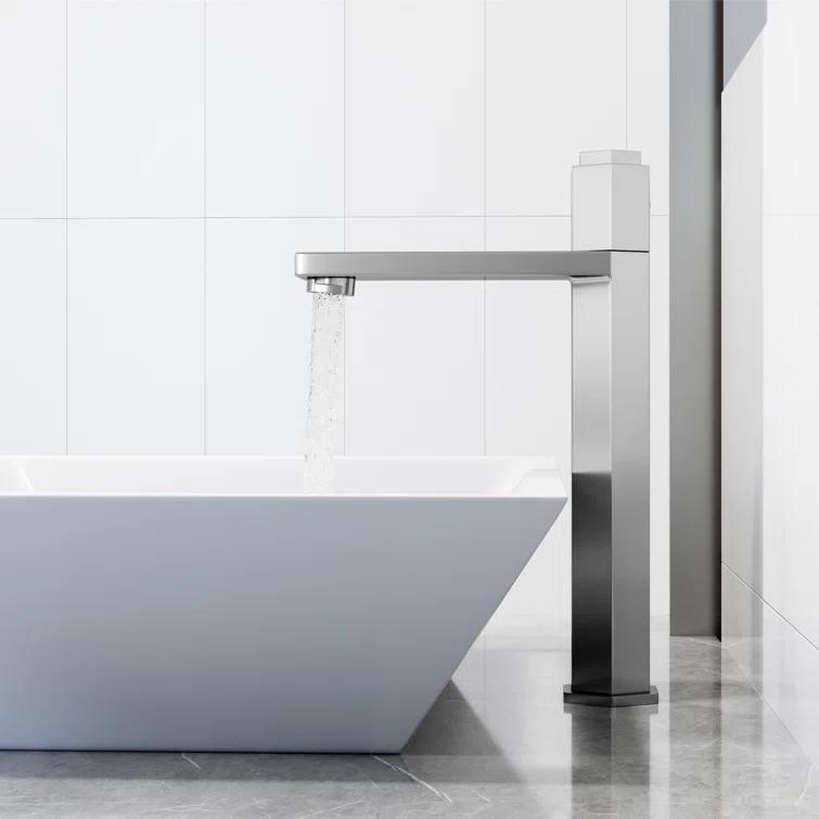Nova 10" H Single Handle Vessel Sink Bathroom Faucet