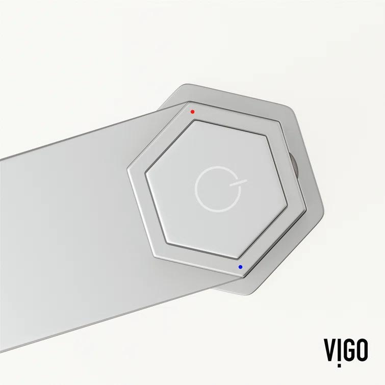 Nova 10" H Single Handle Vessel Sink Bathroom Faucet