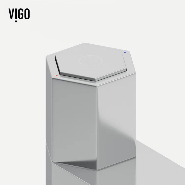 Nova 8" H Single Handle Single Hole Bathroom Faucet