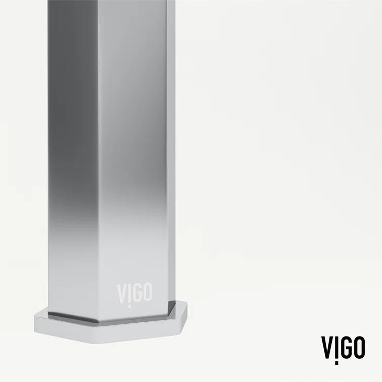 Nova 8" H Single Handle Single Hole Bathroom Faucet