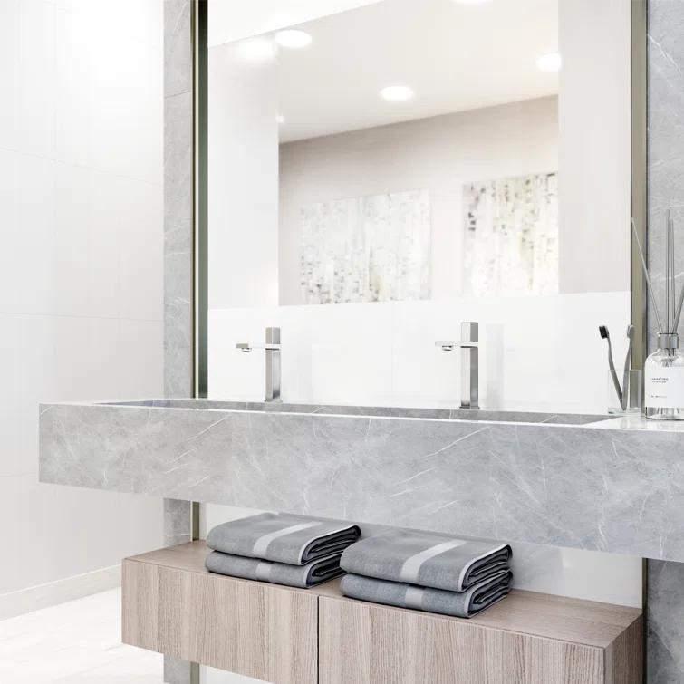 Nova 8" H Single Handle Single Hole Bathroom Faucet