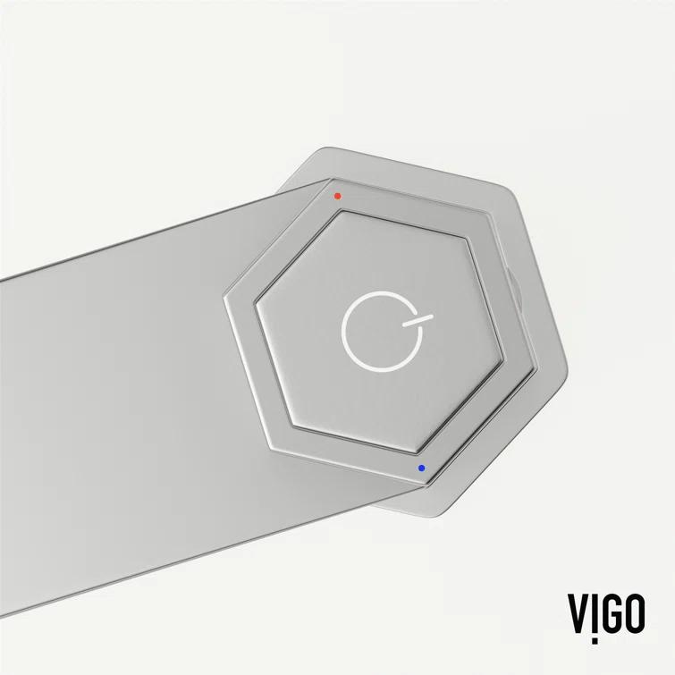 Nova 10" H Single Handle Vessel Sink Bathroom Faucet