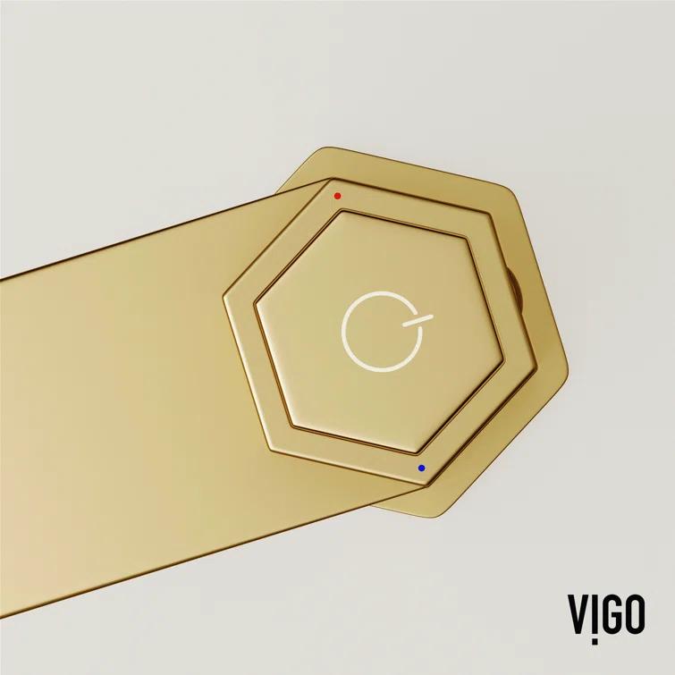 Nova 10" H Single Handle Vessel Sink Bathroom Faucet