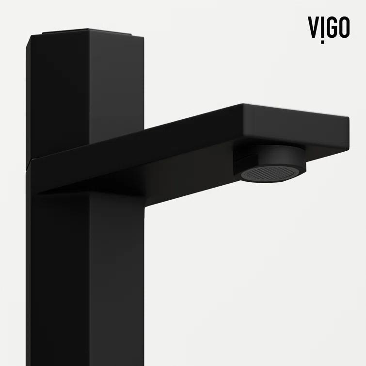 Nova Single Handle Single-Hole Bathroom Faucet Set with Deck Plate