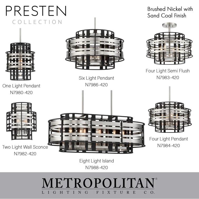 Metropolitan by Minka Preston 4 - Light Unique/Statement Pendant