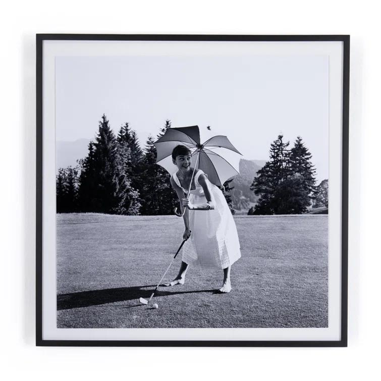 Four Hands Art Studio Getty Images " Golfing Hepburn " by Getty Images
