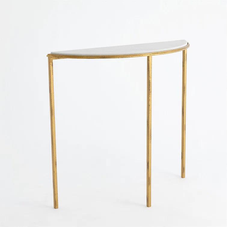 Hammered Gold Console