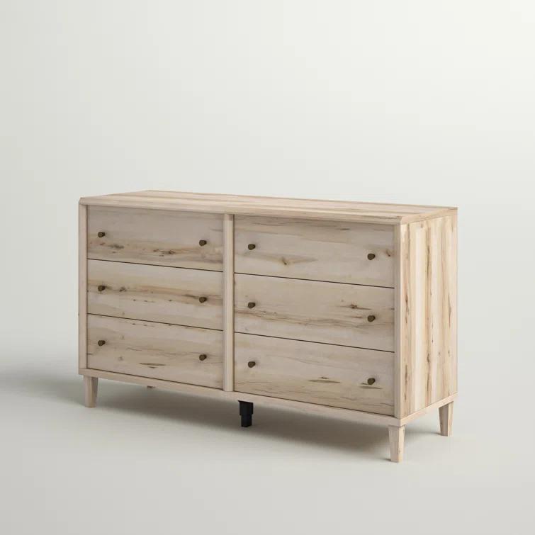 Anders 6-Drawer Wood Dresser