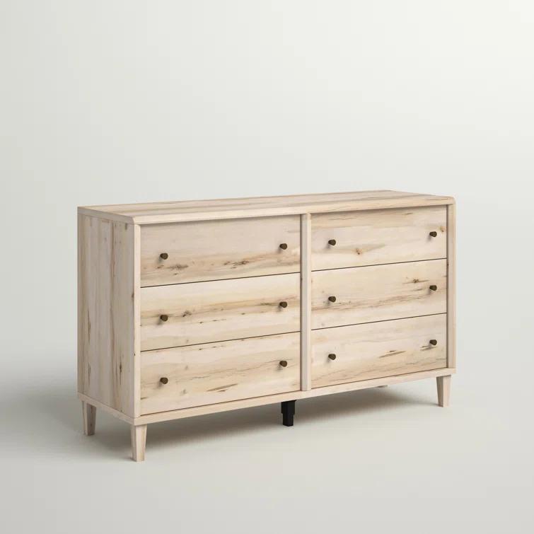 Anders 6-Drawer Wood Dresser