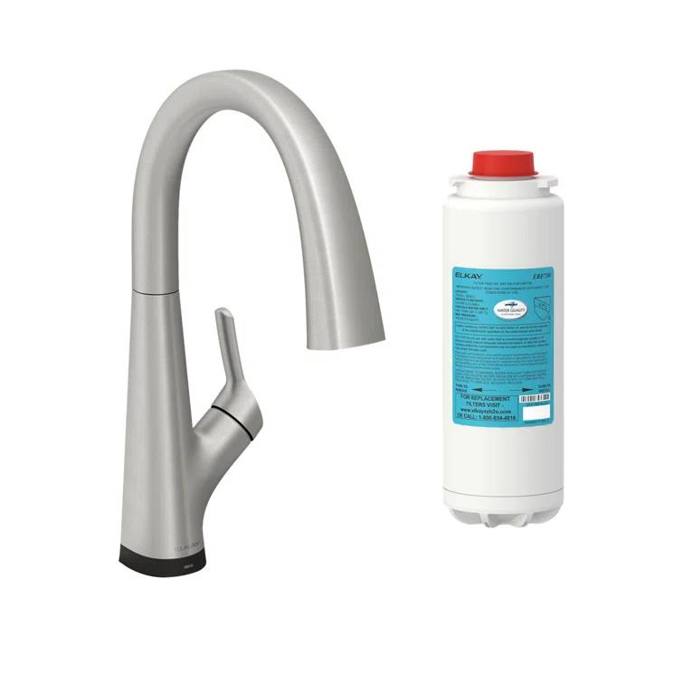 Avado Pull Down Single Handle Kitchen Faucet
