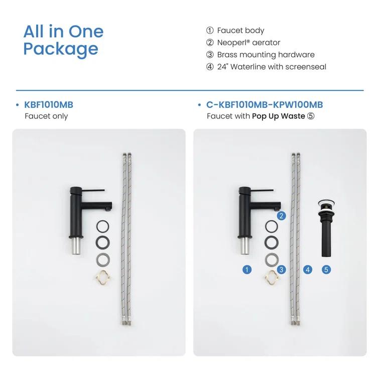 Circular X Single-Hole Single-handle Bathroom Faucet