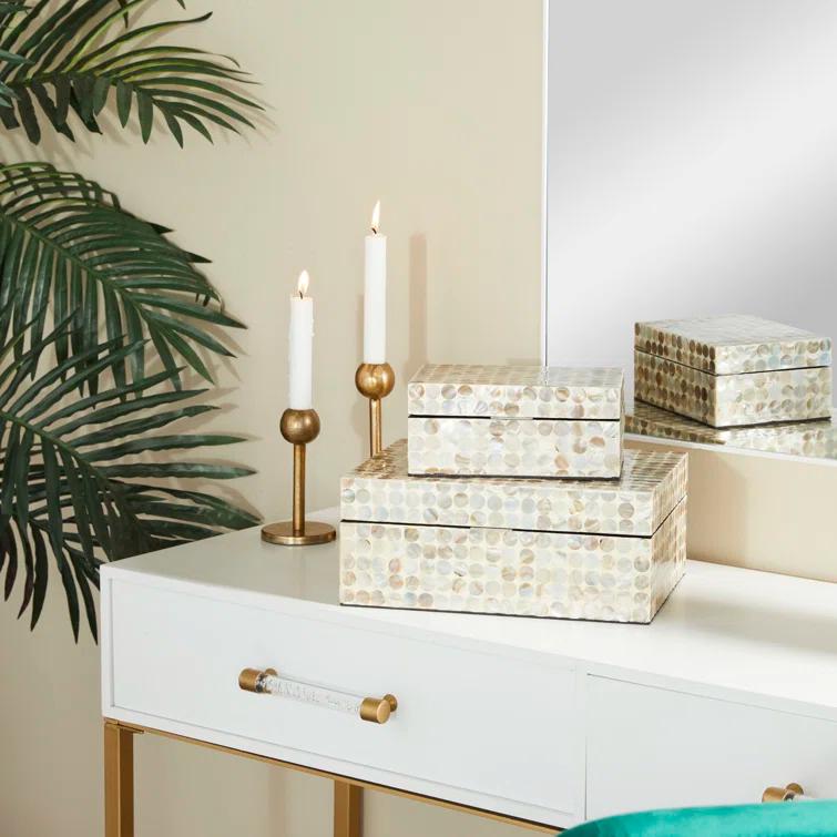 Juliette 2 - Piece Handmade Decorative Box