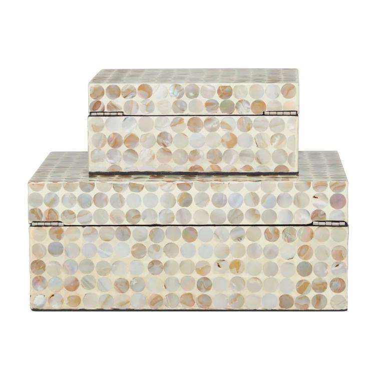 Juliette 2 - Piece Handmade Decorative Box