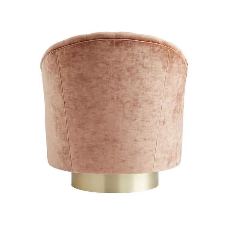 Springsteen Upholstered Swivel Barrel Chair