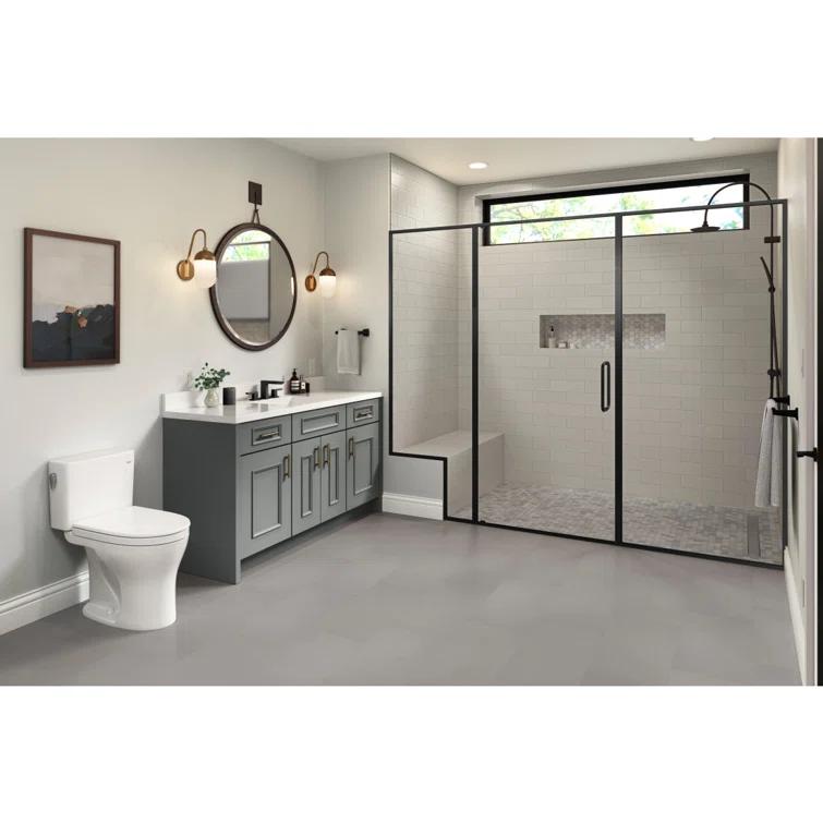 Emser Tile Motif II Taupe 4 in. x 12 in. Glossy Ceramic Wall Tile (6.82 sq. ft./Case)