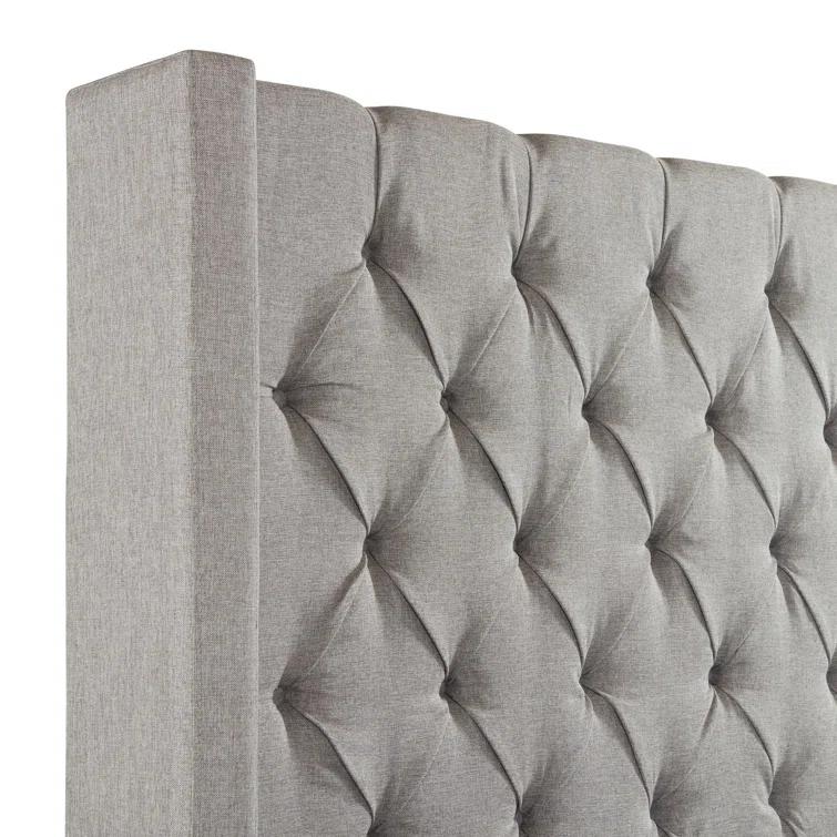 Arden Upholstered Wingback Bed