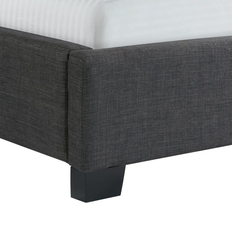 Arden Upholstered Wingback Bed