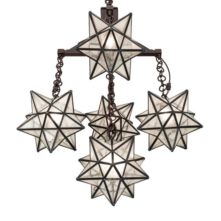 Moravian 5 - Light Dimmable Chandelier