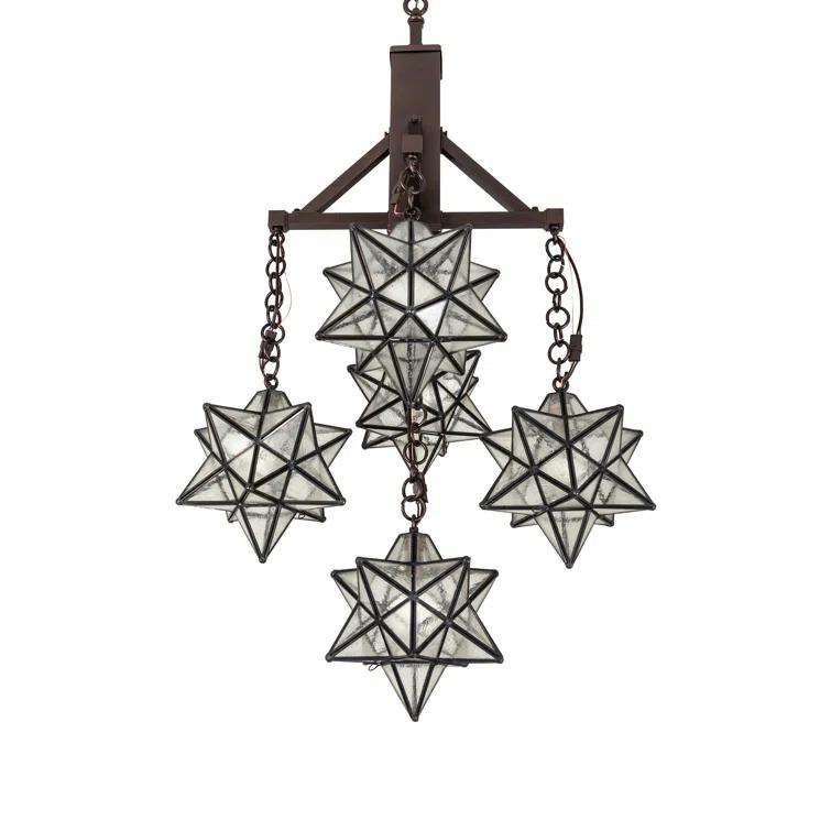 Moravian 5 - Light Dimmable Chandelier