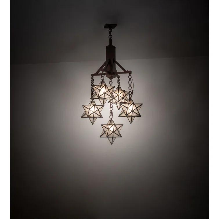 Moravian 5 - Light Dimmable Chandelier