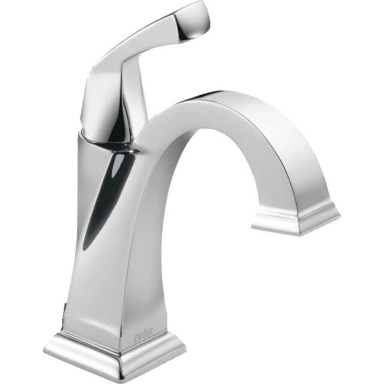 Dryden Single Hole Bathroom Faucet with Drain Assembly, Single Handle Bathroom Sink Faucet
