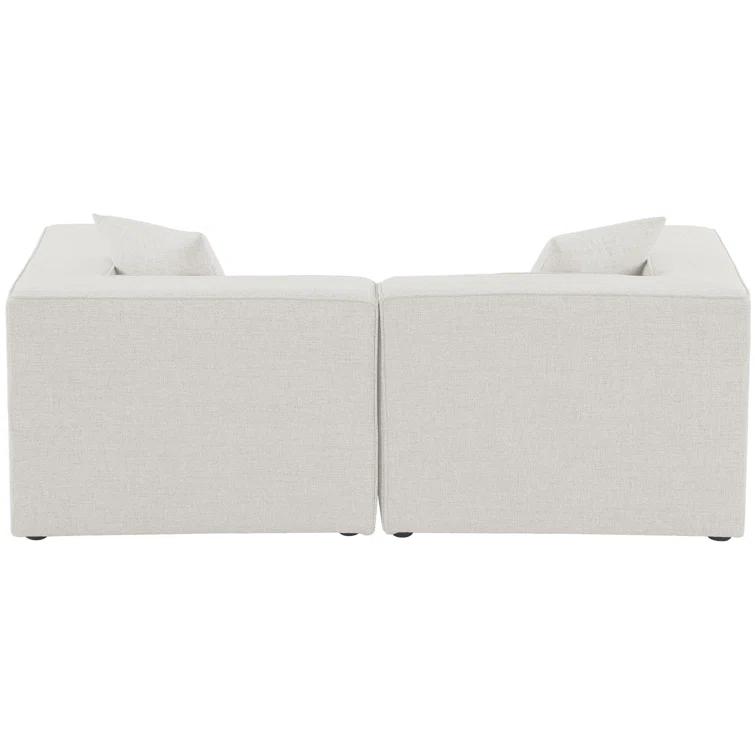 Cube 72'' Upholstered Loveseat