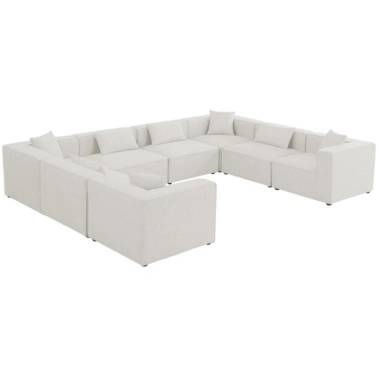 Cube 8 - Piece Upholstered Sectional
